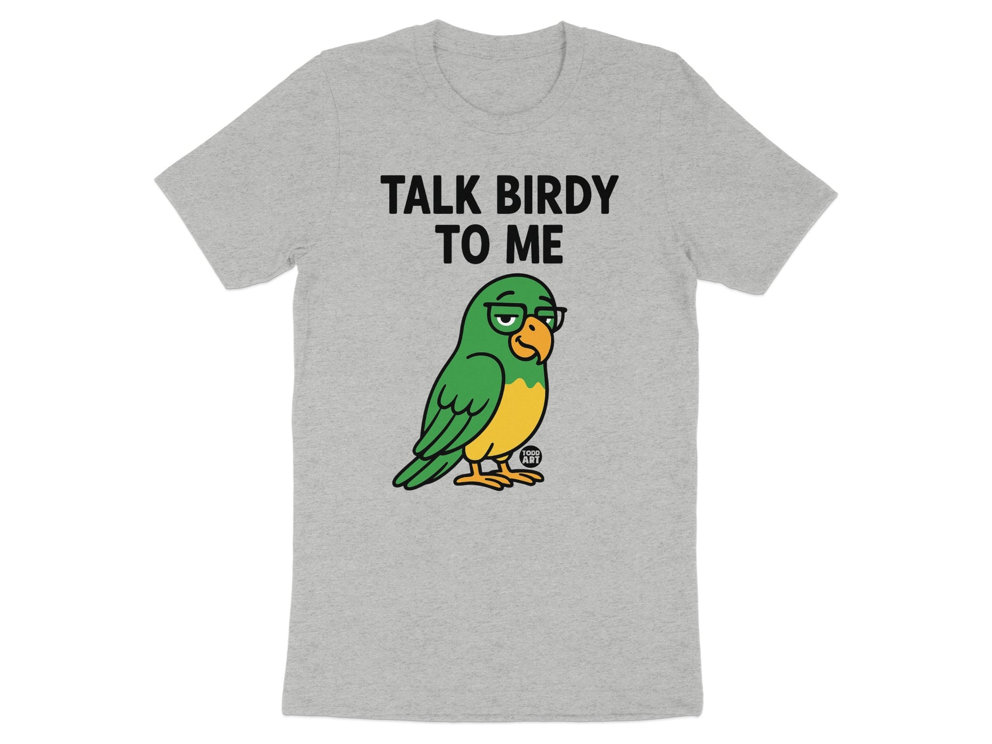 Talk Birdy to Me Parrot Graphic T-Shirt product type