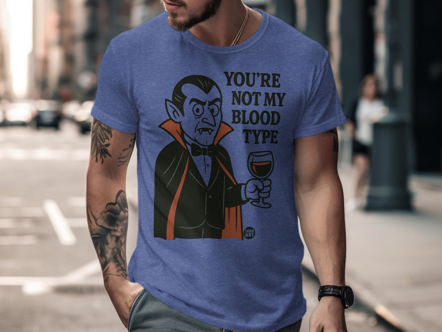 You're Not My Blood Type Dracula T-shirt product