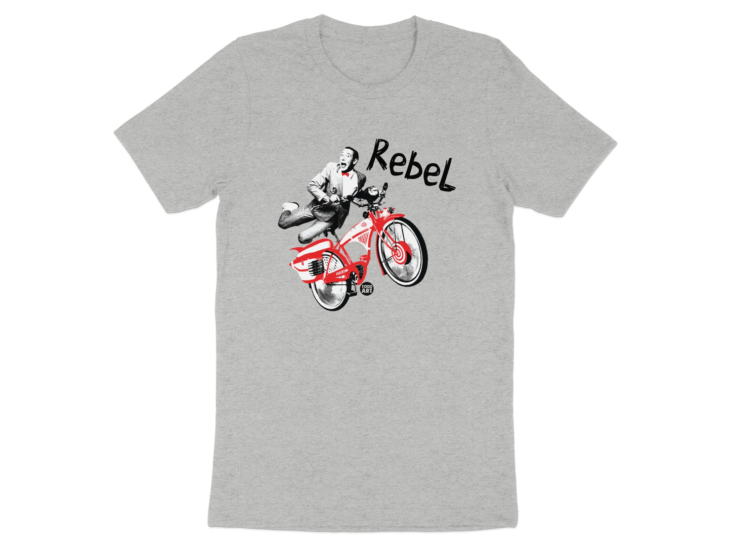 Rebel Rider Graphic Tee Shirt Trendy Apparel