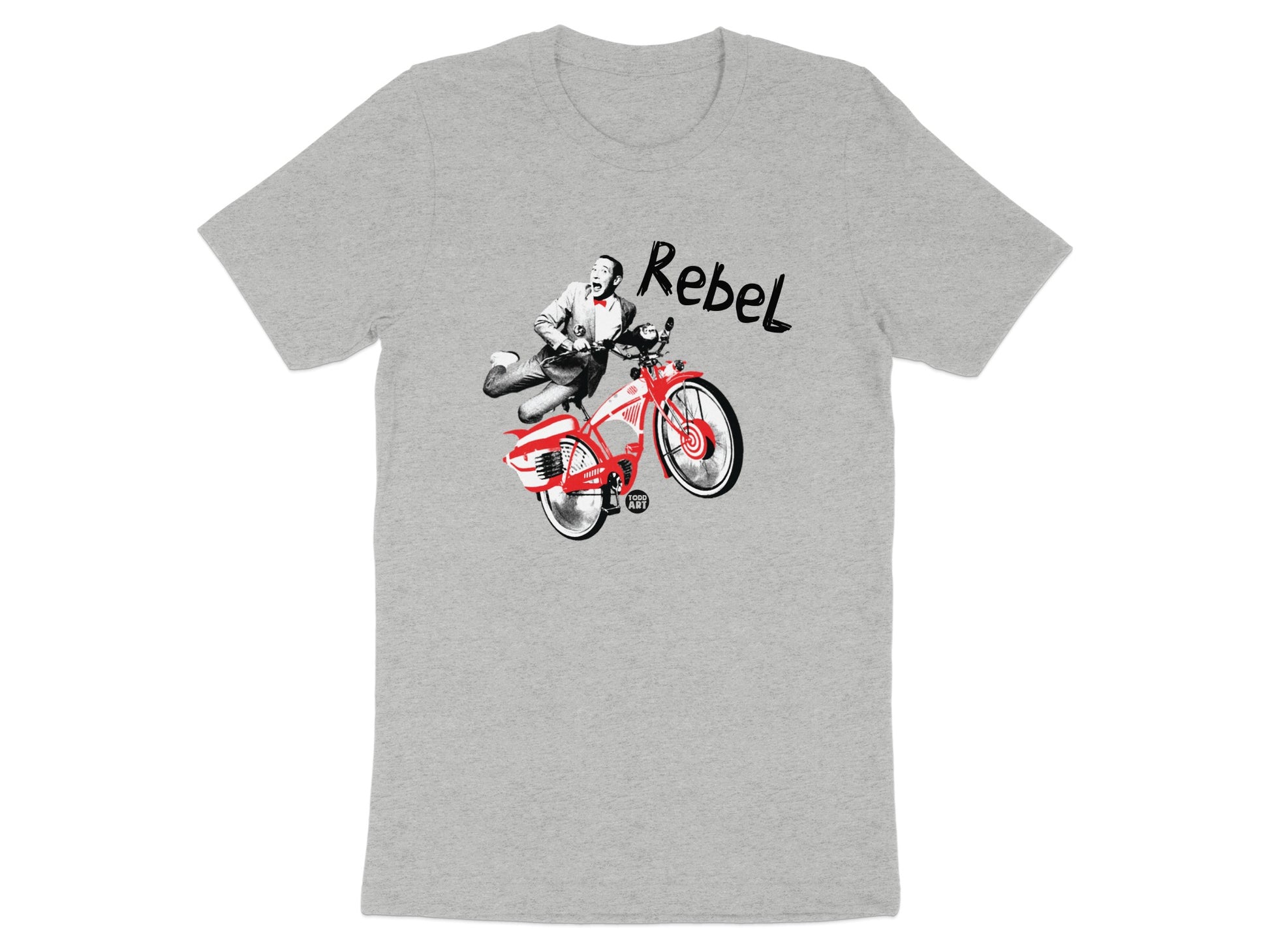 Rebel Rider Graphic Tee Shirt Trendy Apparel