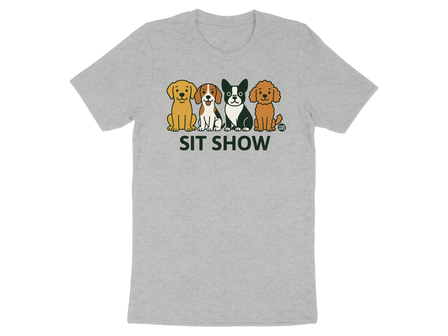 Adorable Sit Show Graphic Printed T-Shirt product type