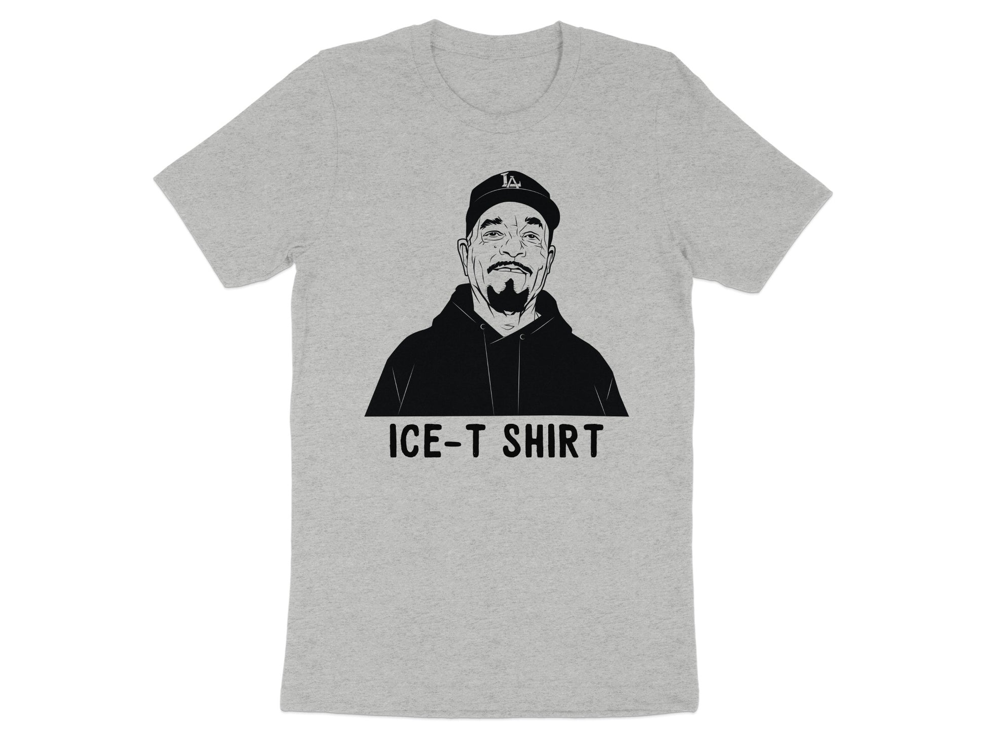 Stylish Ice-T Theme Graphic Design Tee Shirt