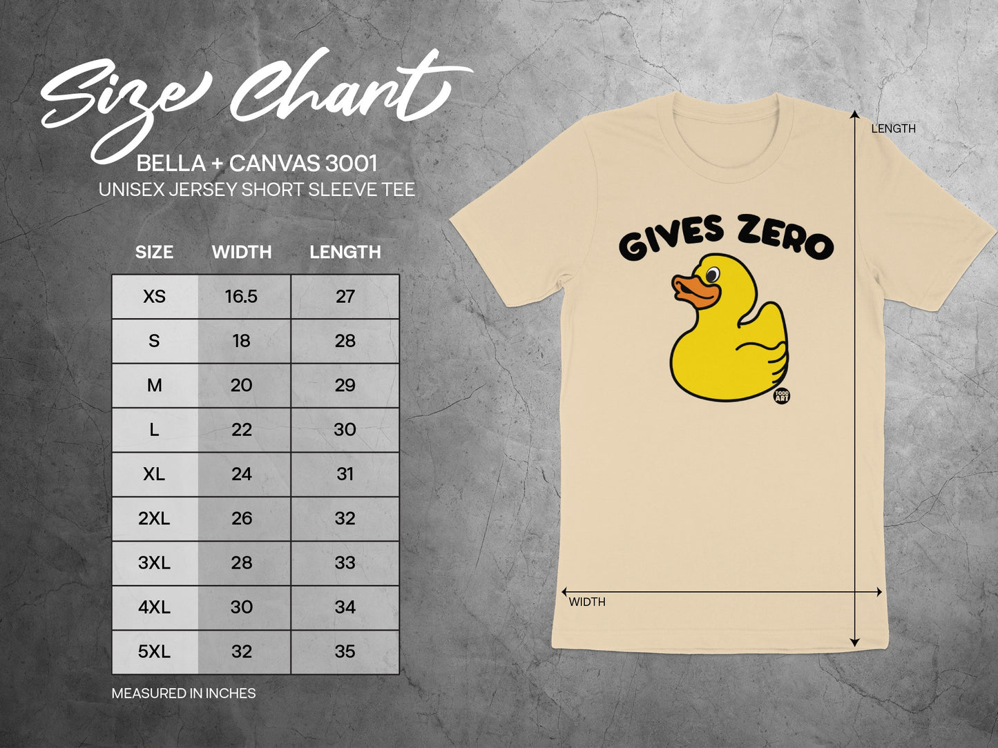 Gives Zero Duck Funny Unisex Jersey Short Sleeve Tee product