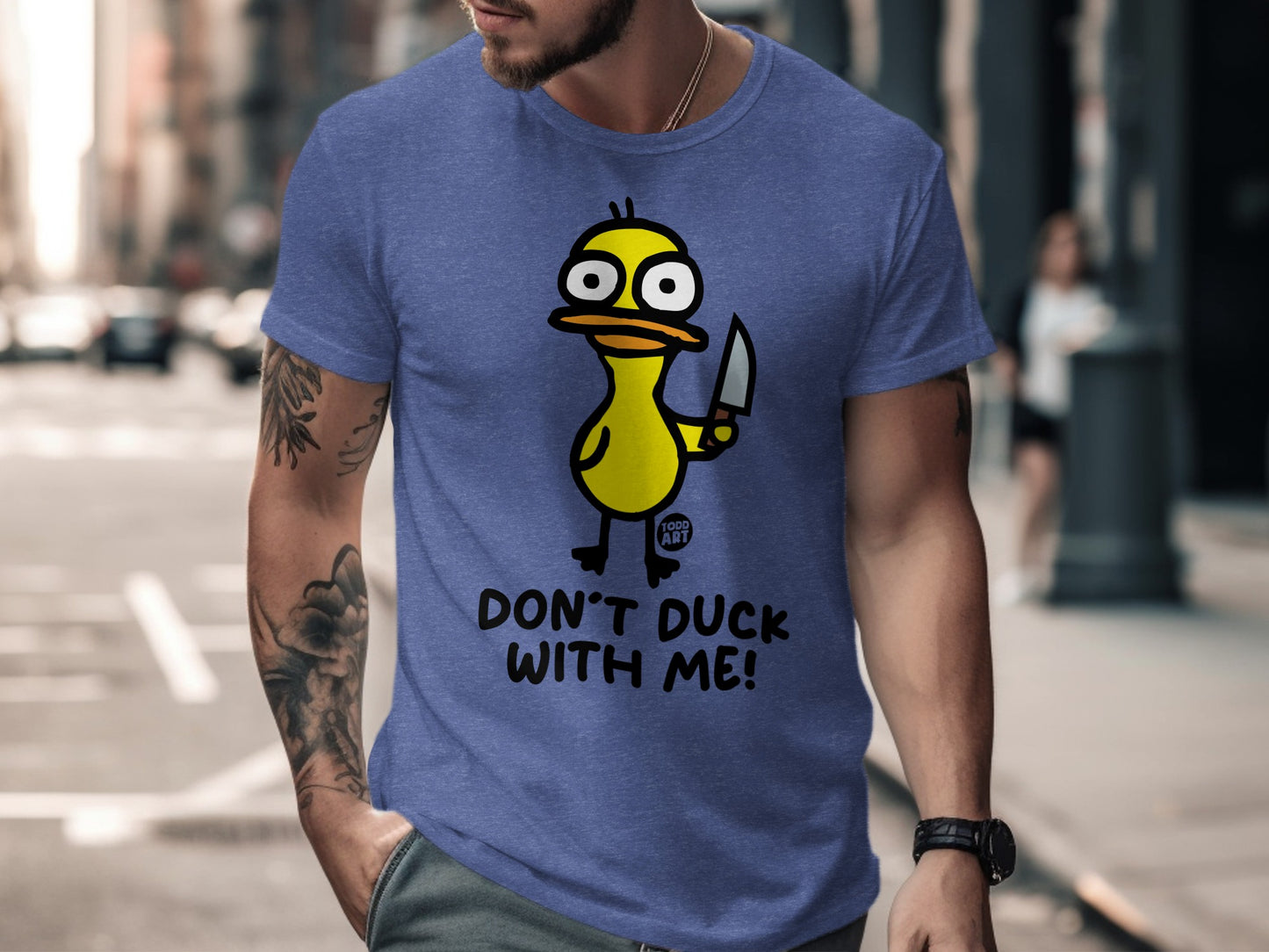 Don't Duck With Me Graphic Print Shirt product type