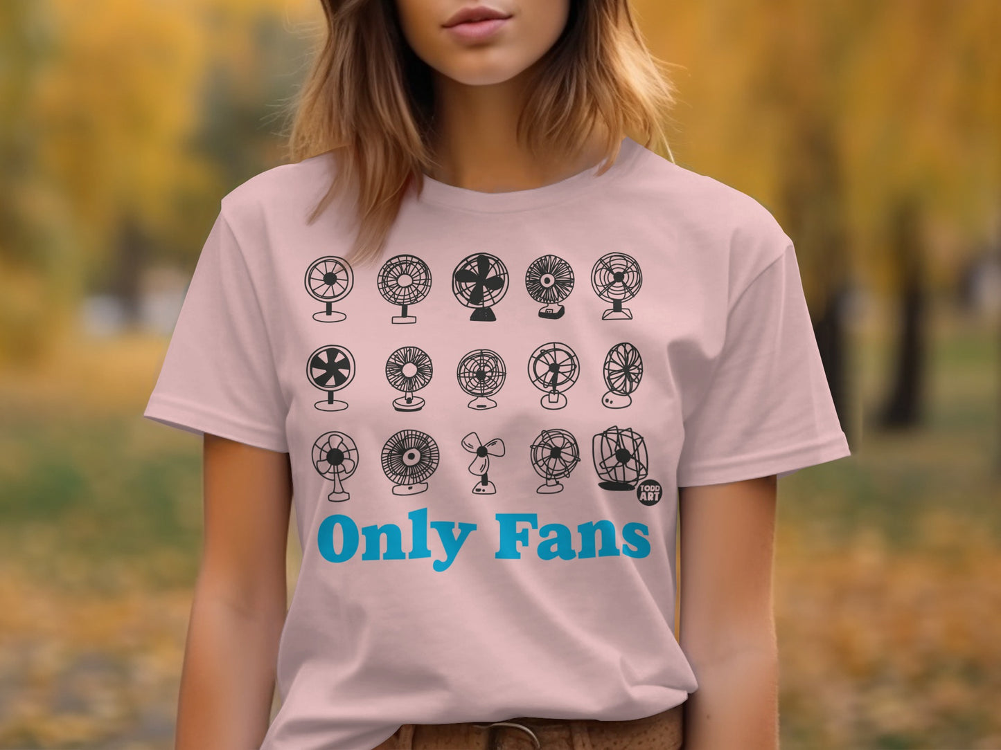 Humor T-Shirt with Only Fans Design product type