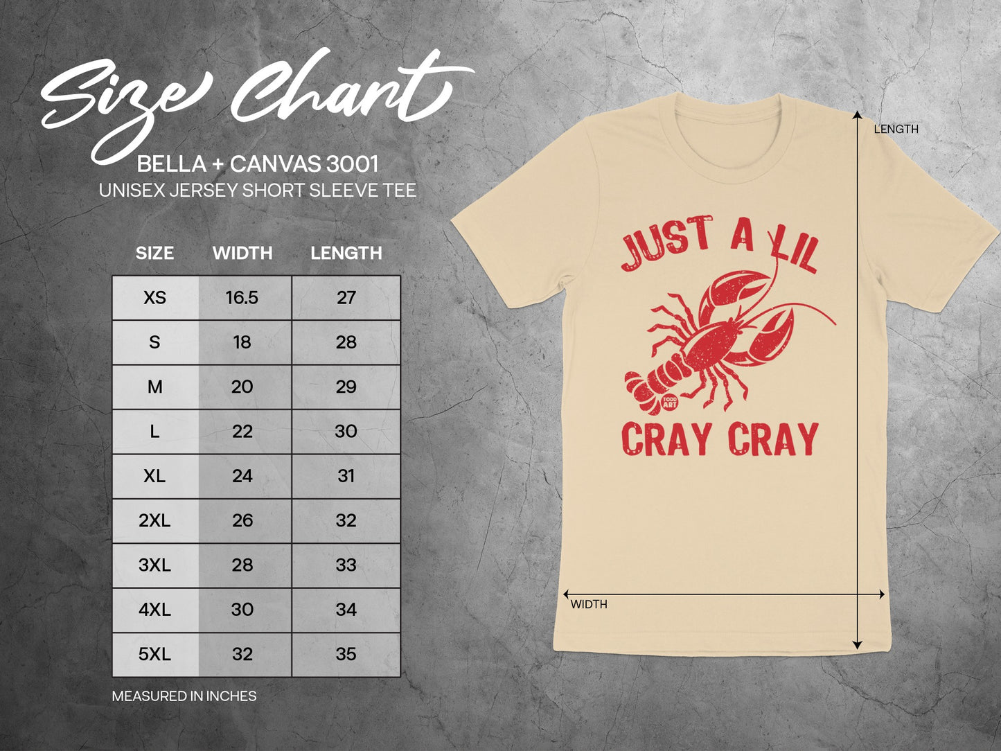 Just A Lil Cray Cray Short Sleeve Tee product