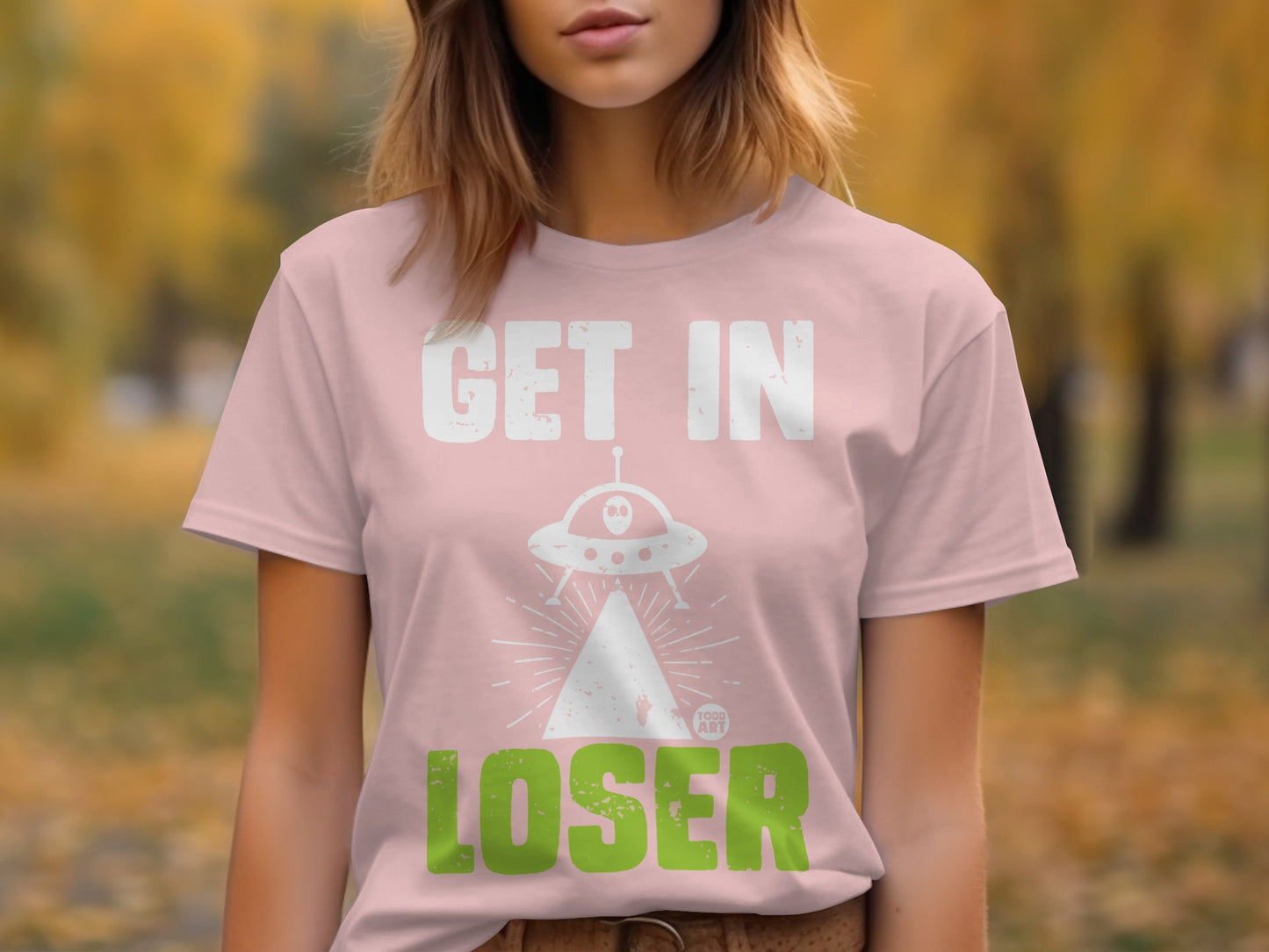 Get In Loser UFO Graphic T-Shirt product type