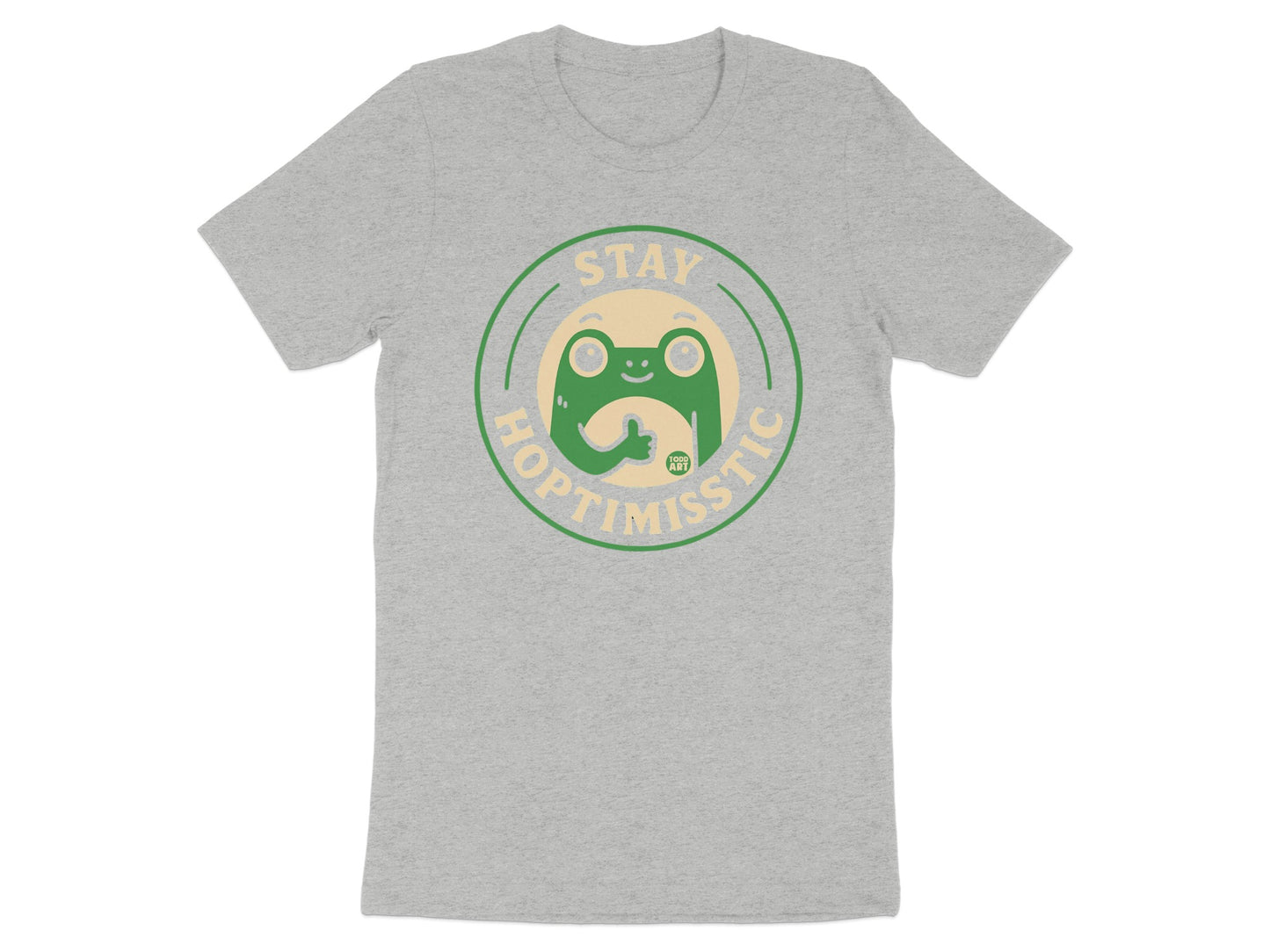 Stay Hoptimisistic Graphic Design T-shirt product