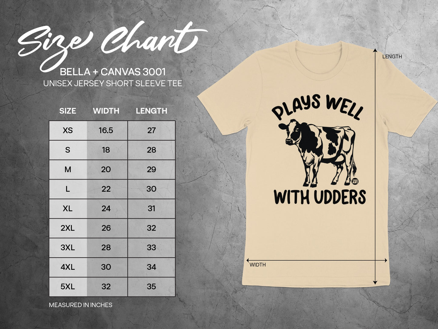Plays Well With Udders Unisex Jersey T-Shirt product