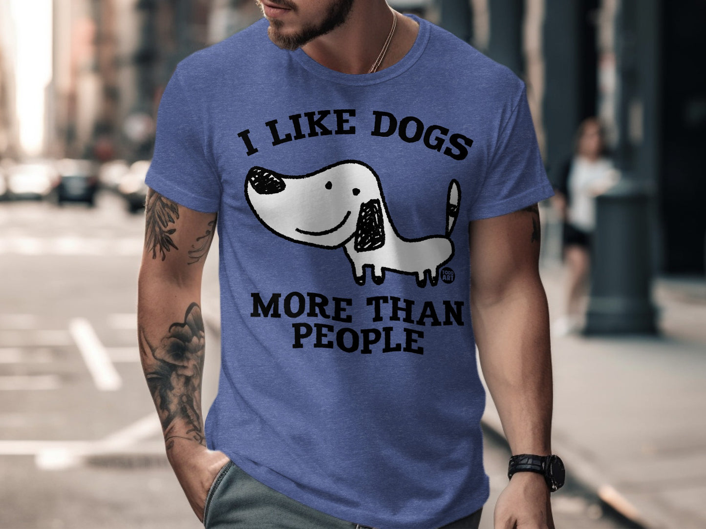 I Like Dogs More Than People T-shirt product