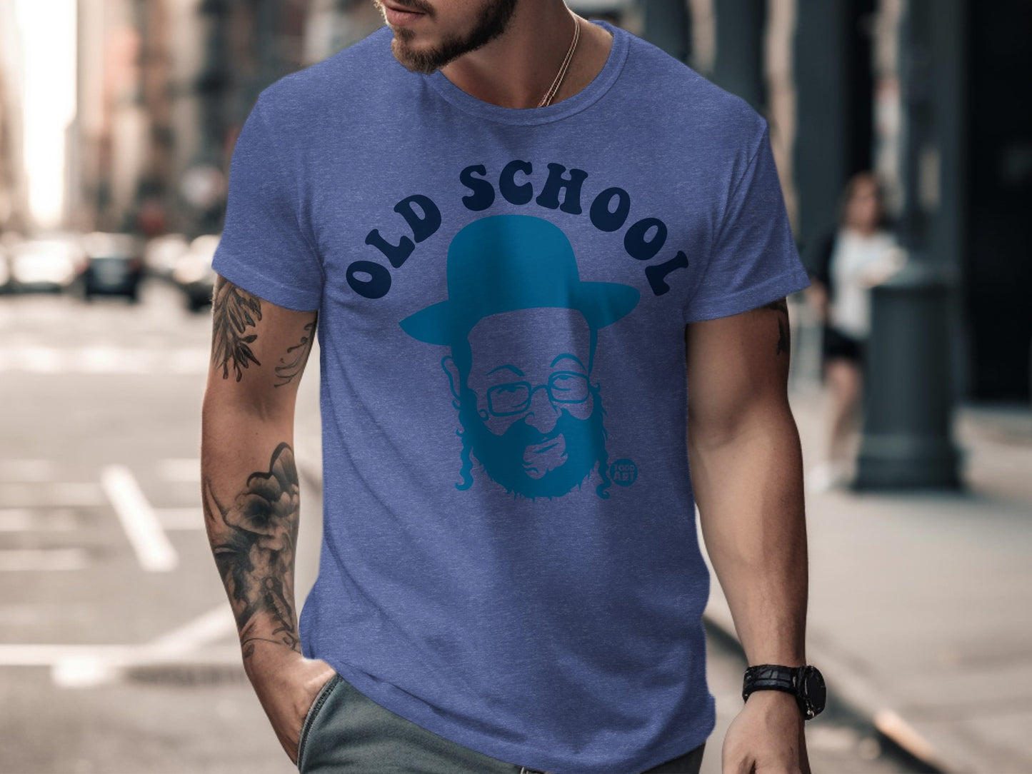 Old School Graphic Print Casual Tee product type