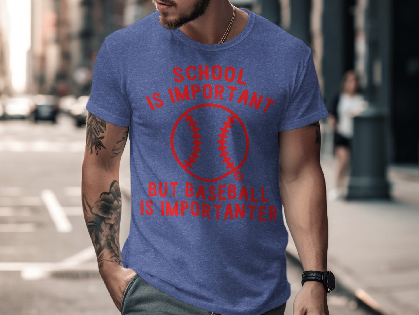 School Is Important Baseball Is Importanter t-shirt