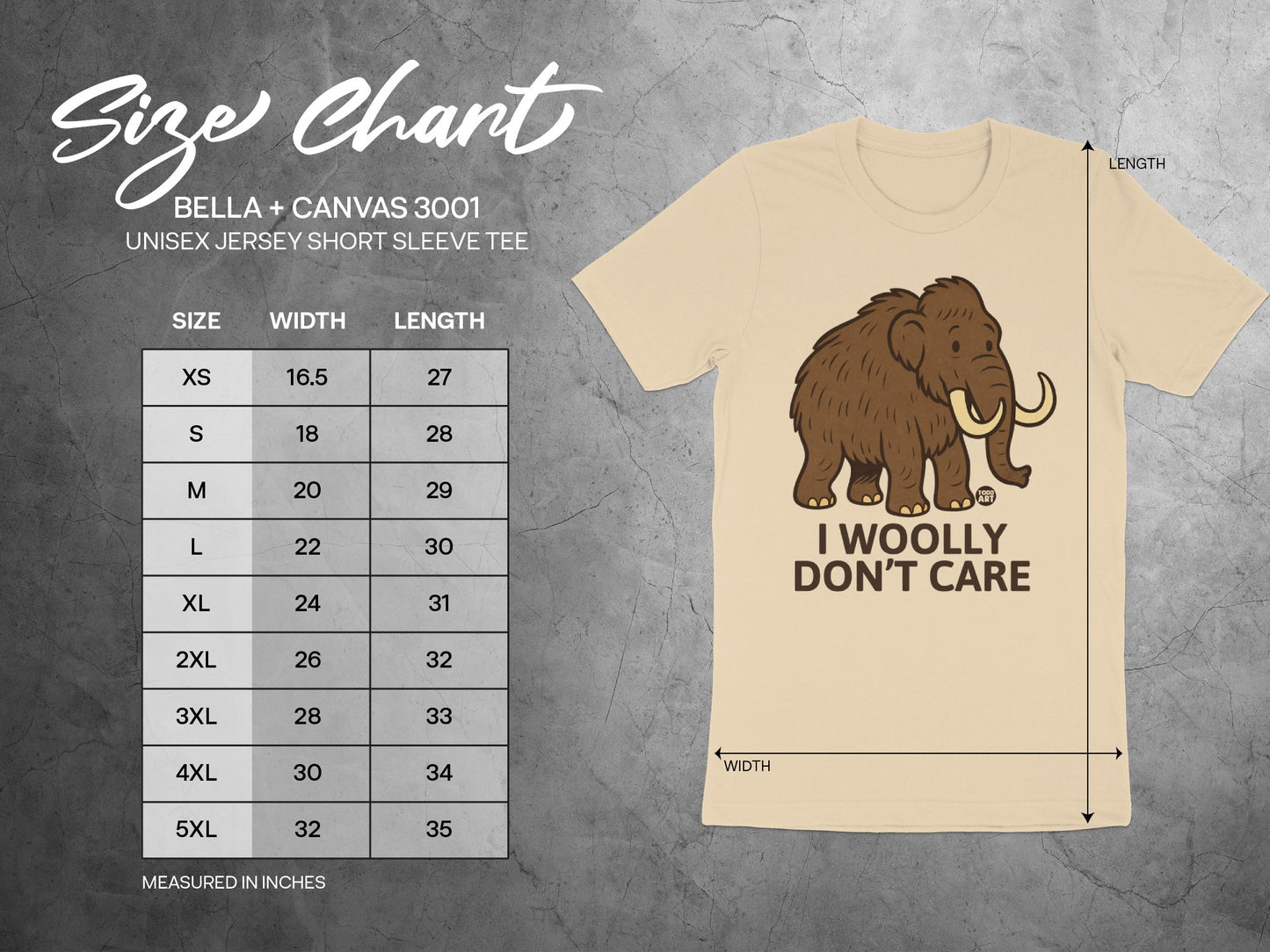 I Woolly Don't Care Novelty T-Shirt product