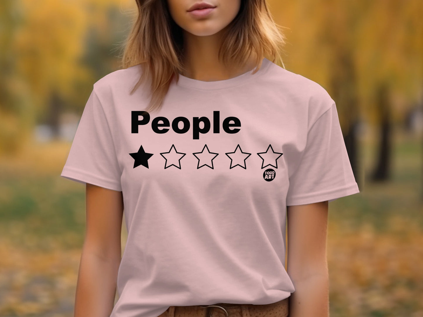 People One Star Rating Graphic Tee product