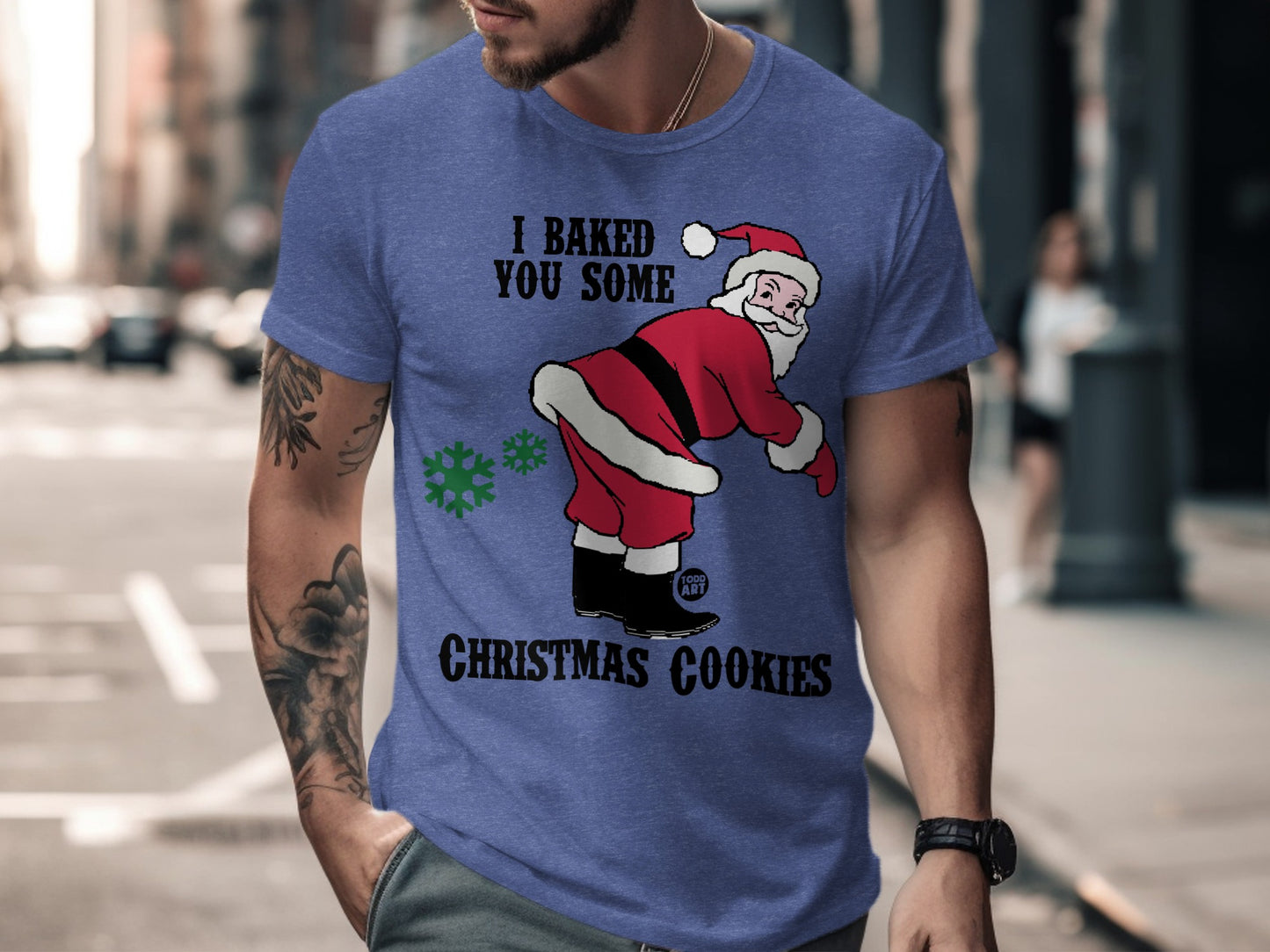I Baked You Some Christmas Cookies T-shirt product