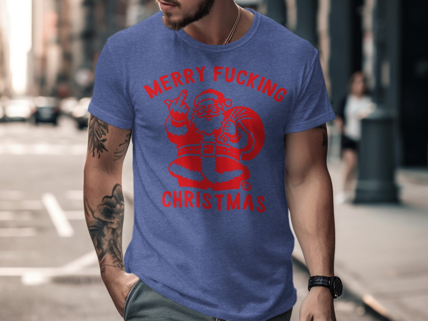 Merry Christmas Santa Graphic T-shirt product