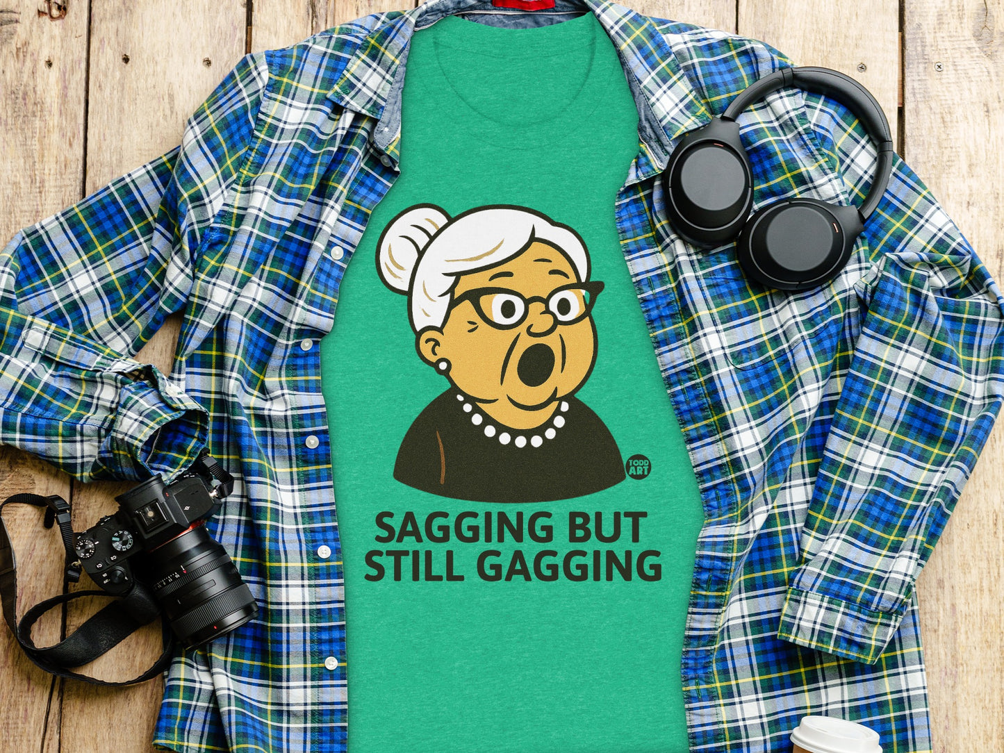 Sagging But Still Gagging Graphic Tee product type