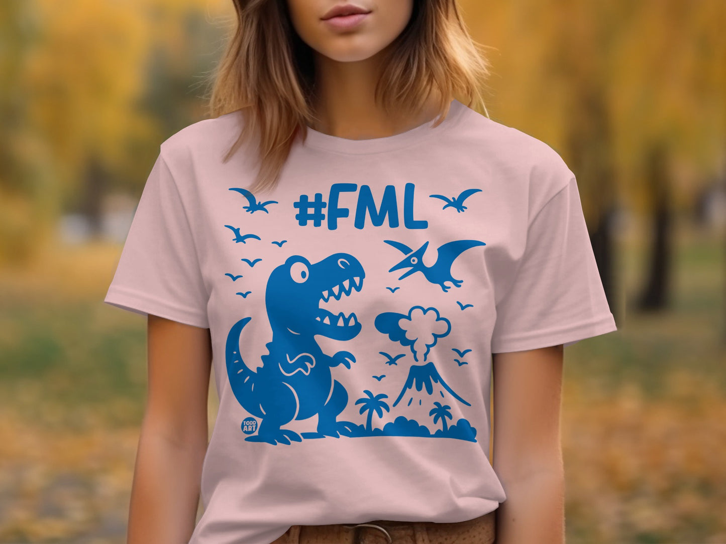 #FML Dinosaur Graphic Design T-shirt product type