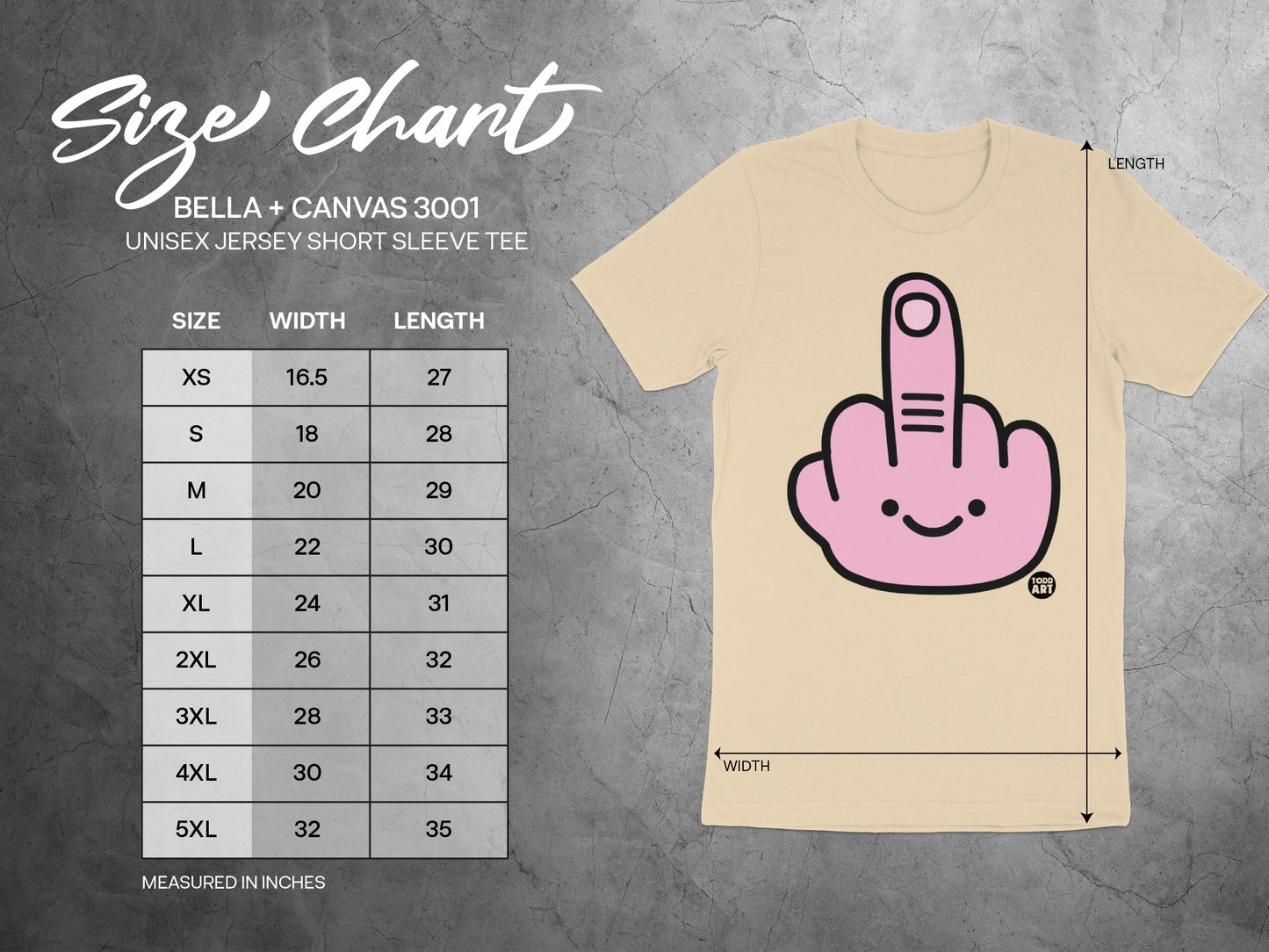 Cute Smiling Middle Finger Graphic Unisex Tee product