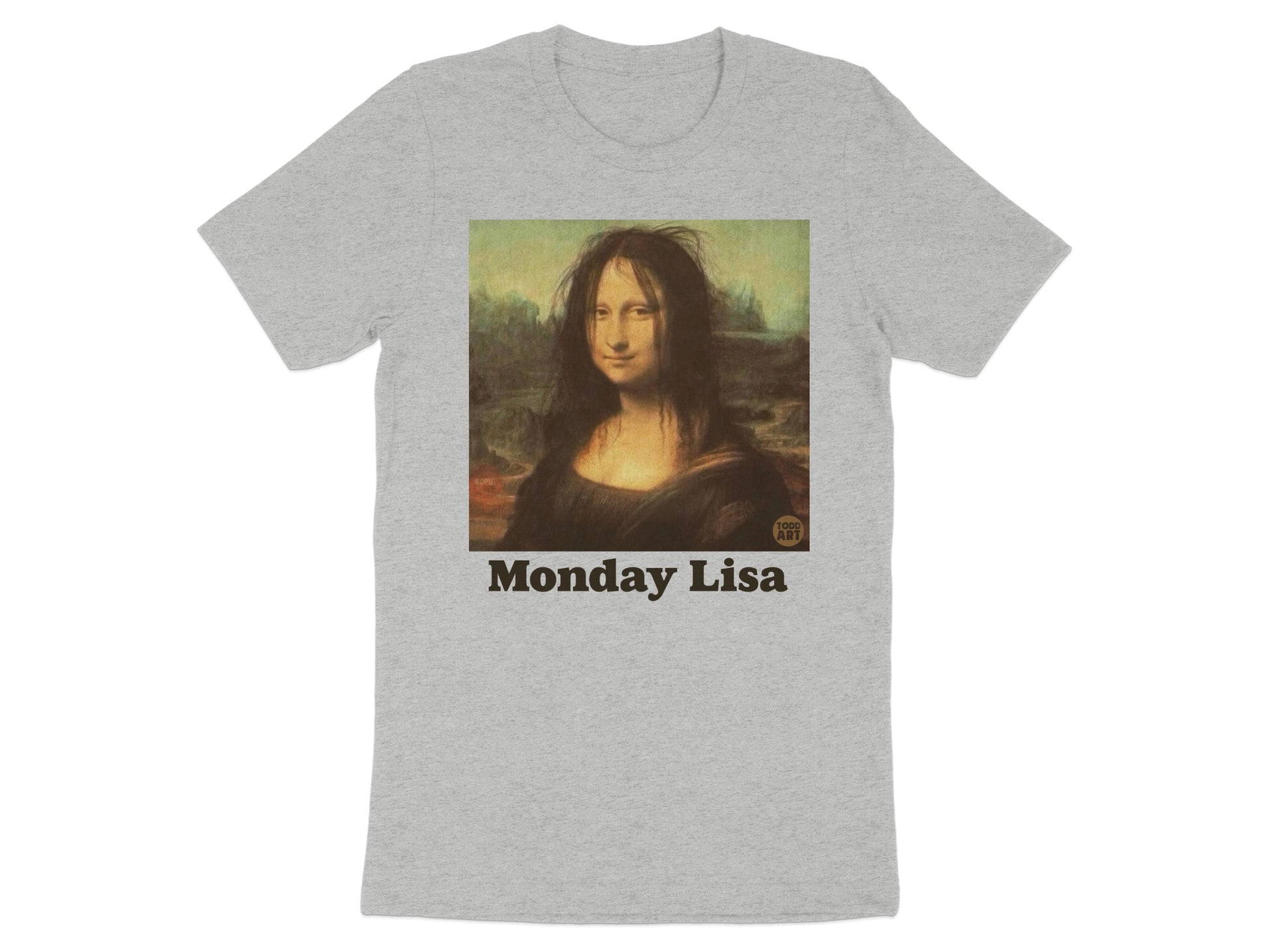 Funny Monday Lisa Graphic Novelty T-Shirt
