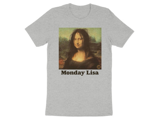 Funny Monday Lisa Graphic Novelty T-Shirt