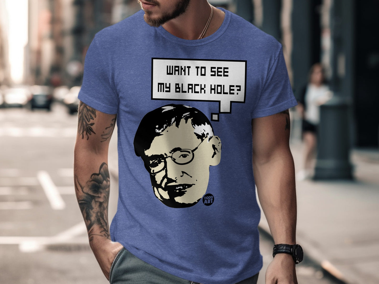 Want to See My Black Hole Graphic Tee Product