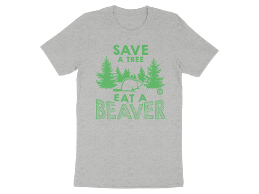 Save a Tree Eat a Beaver Graphic T-Shirt product