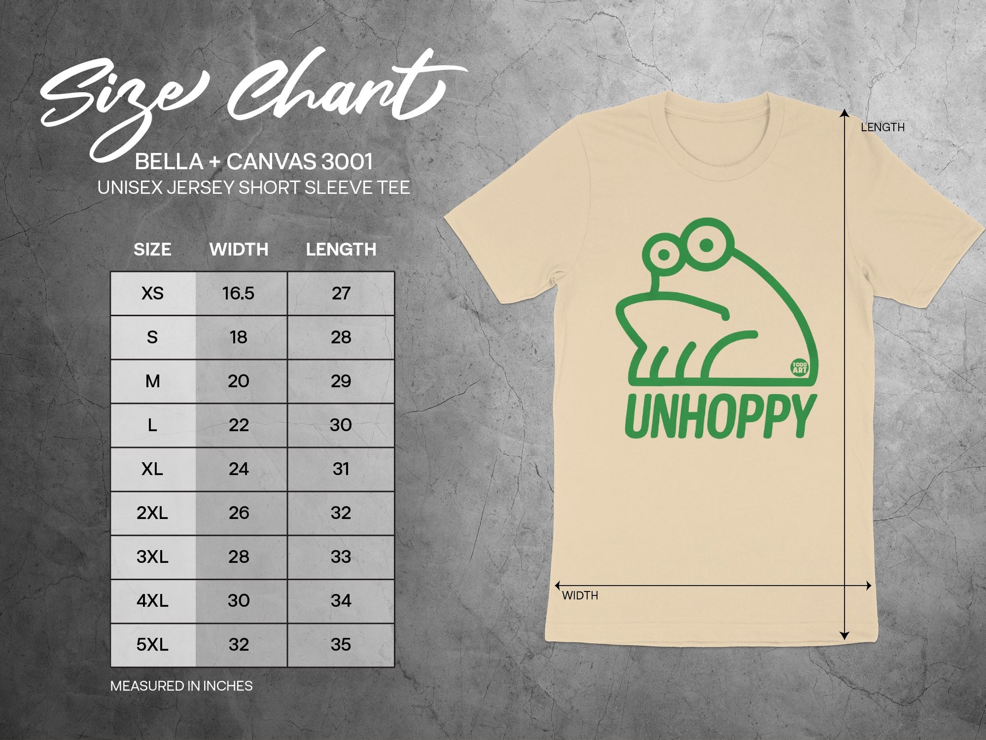Unhappy Frog Design Unisex Jersey Short Sleeve Tee product