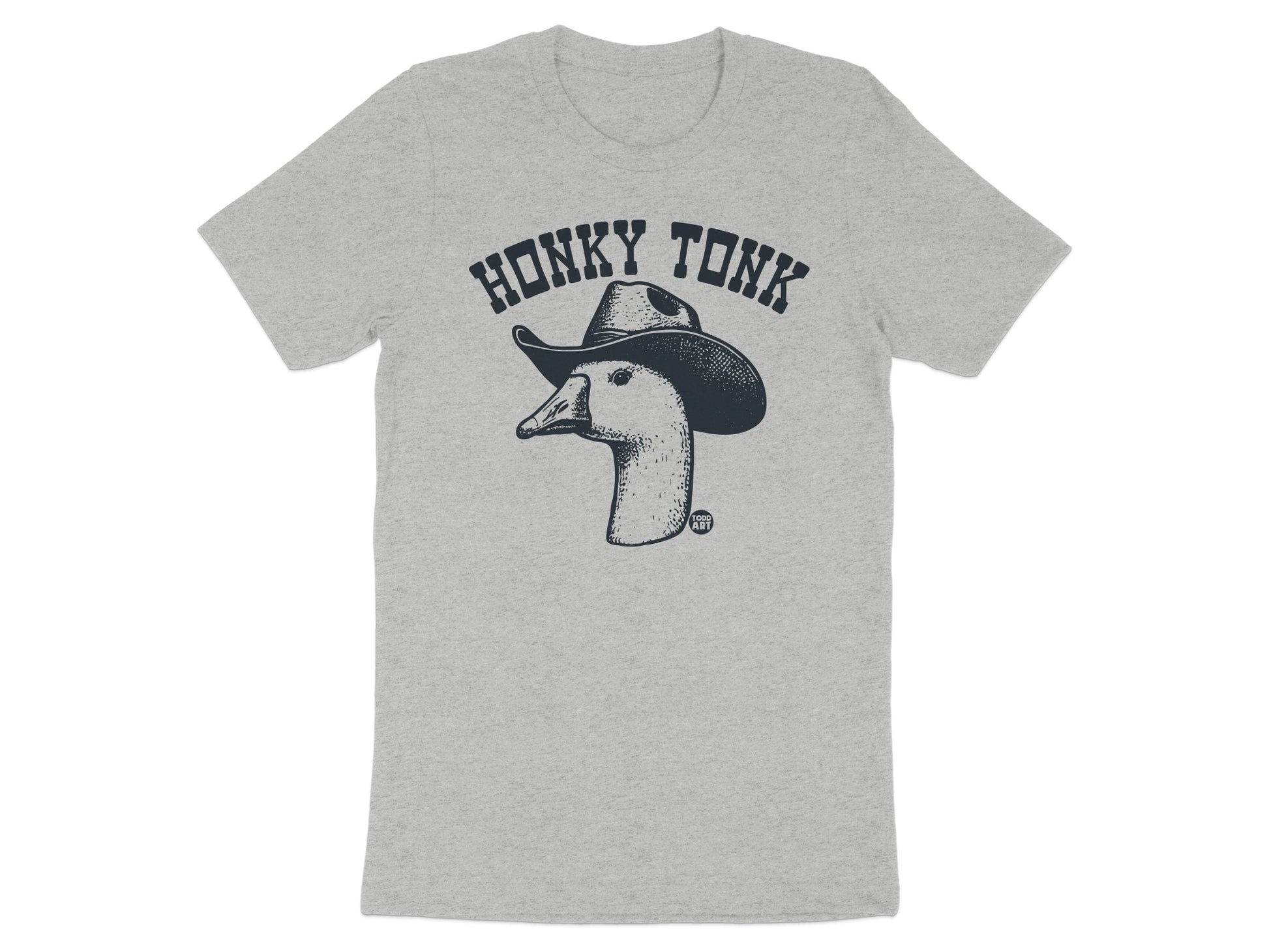 Honky Tonk Duck Wearing Cowboy Hat Graphic T-shirt product