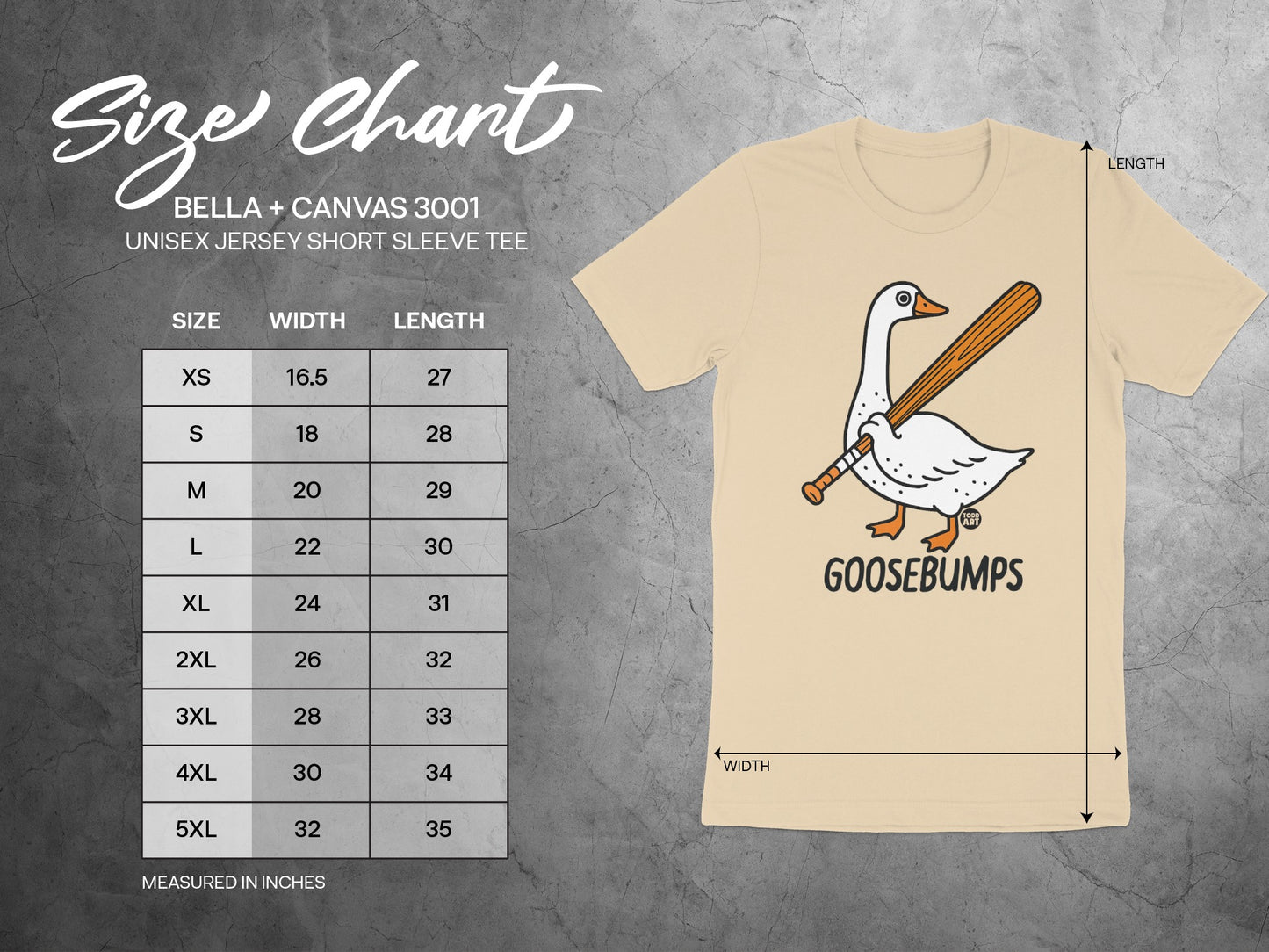Funny Goose Holding Bat Graphic Tee product