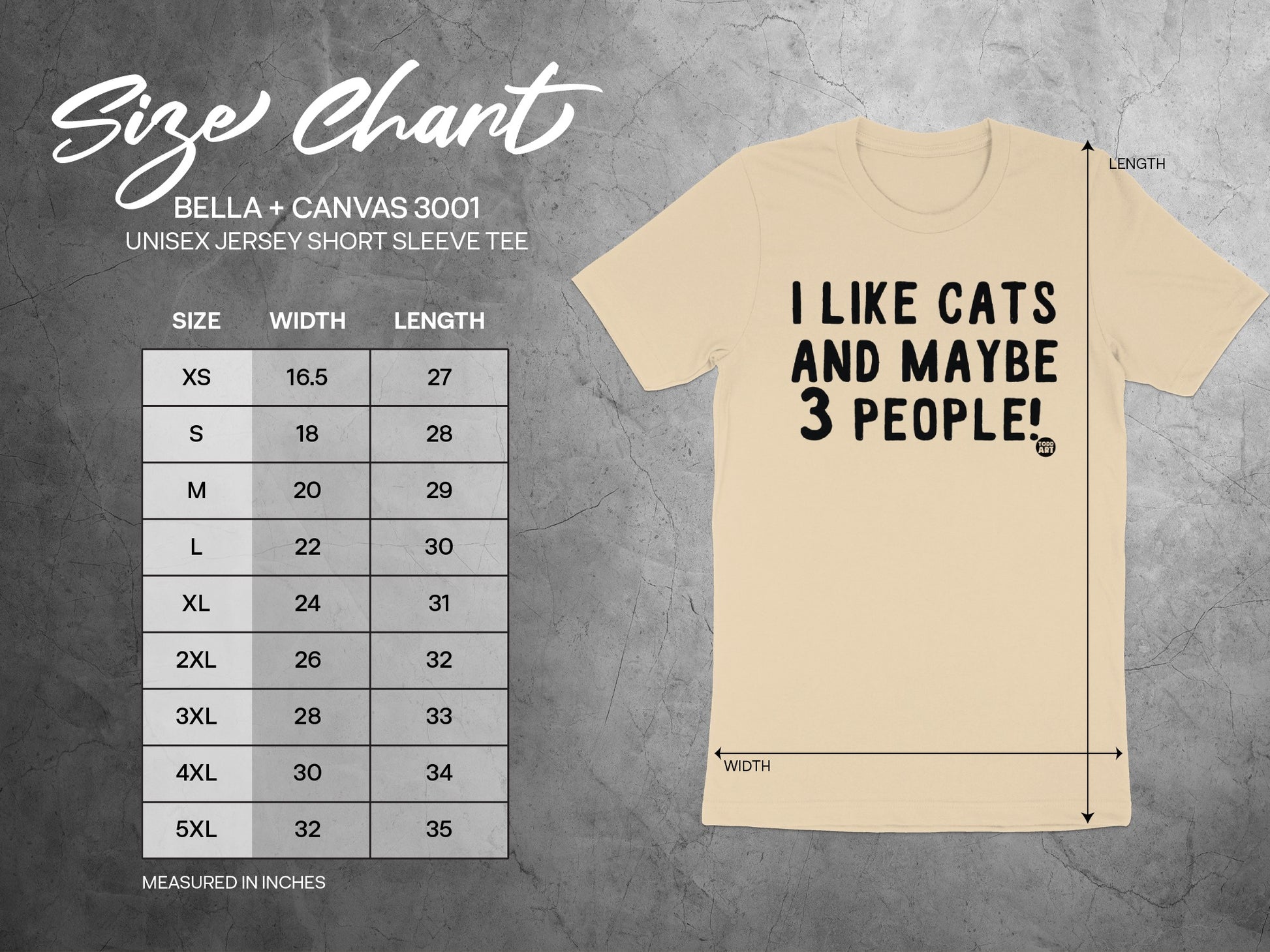 I Like Cats And Maybe 3 People Unisex Tee product
