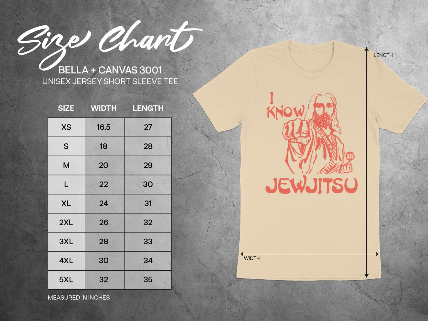 I Know Jewjitsu Unisex Jersey Short Sleeve Tee product