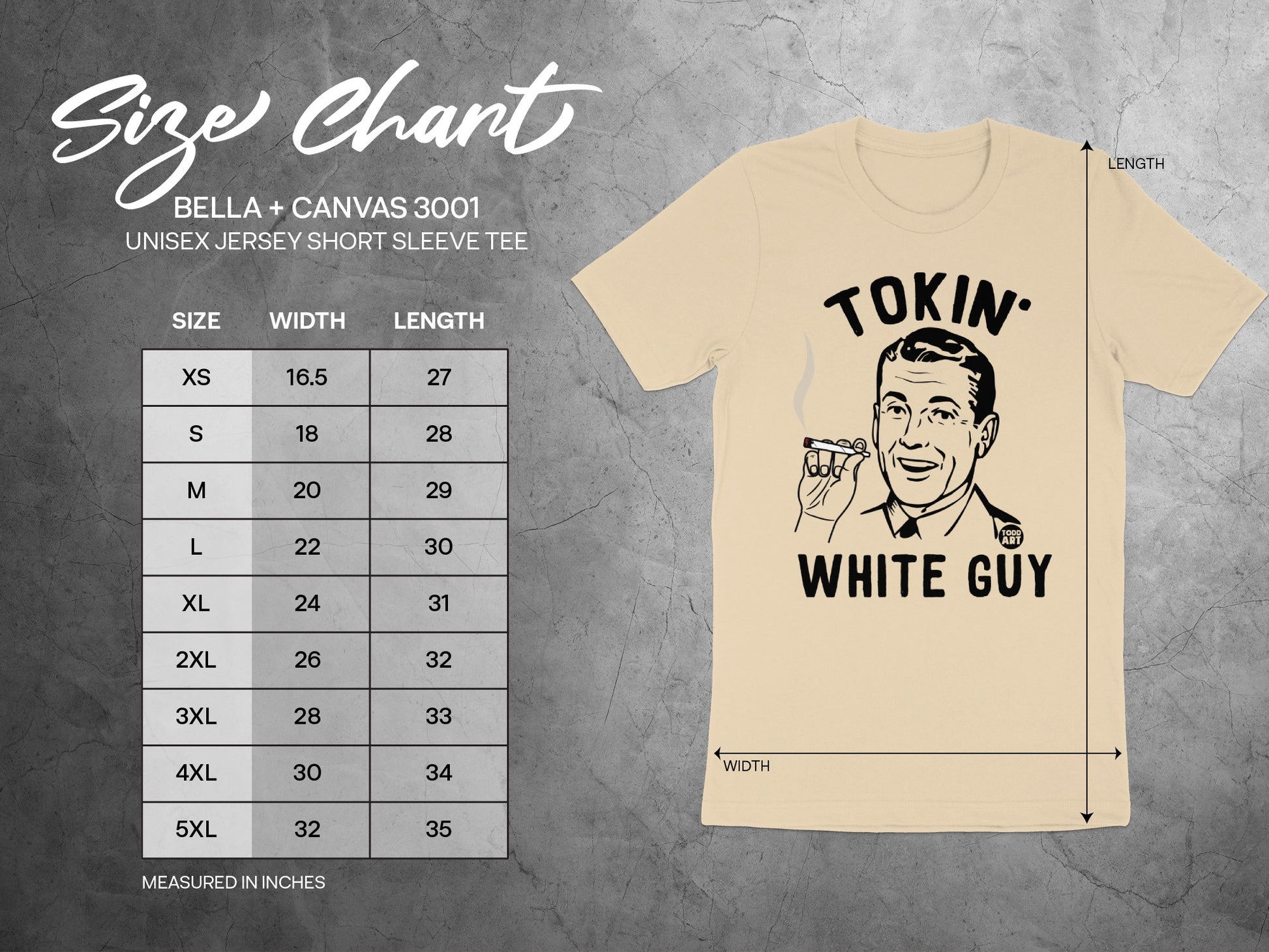 Tokin White Guy Unisex Jersey Short Sleeve Tee