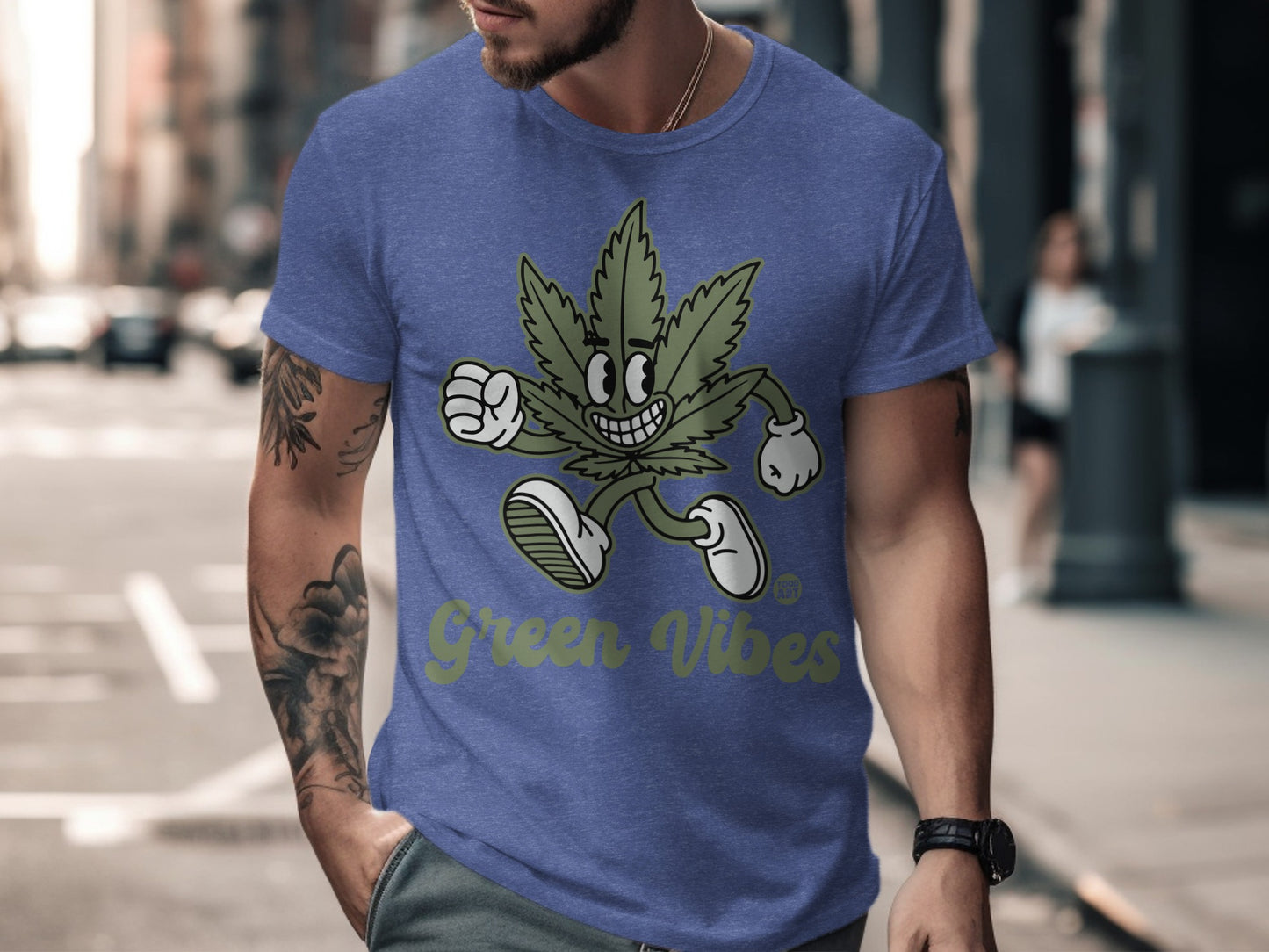 Green Vibes Streetwear T-Shirt for Trendsetters