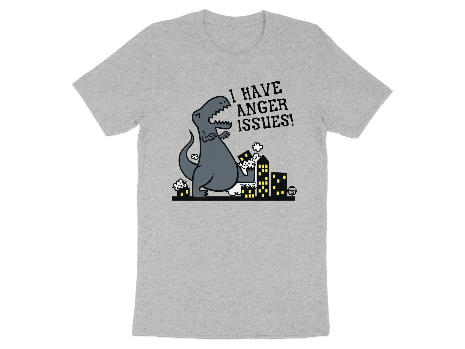 I Have Anger Issues Dinosaur Graphic T-shirt product