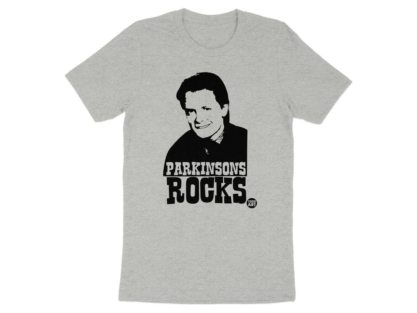 Parkinsons Rocks Shirt Featuring Iconic Portrait