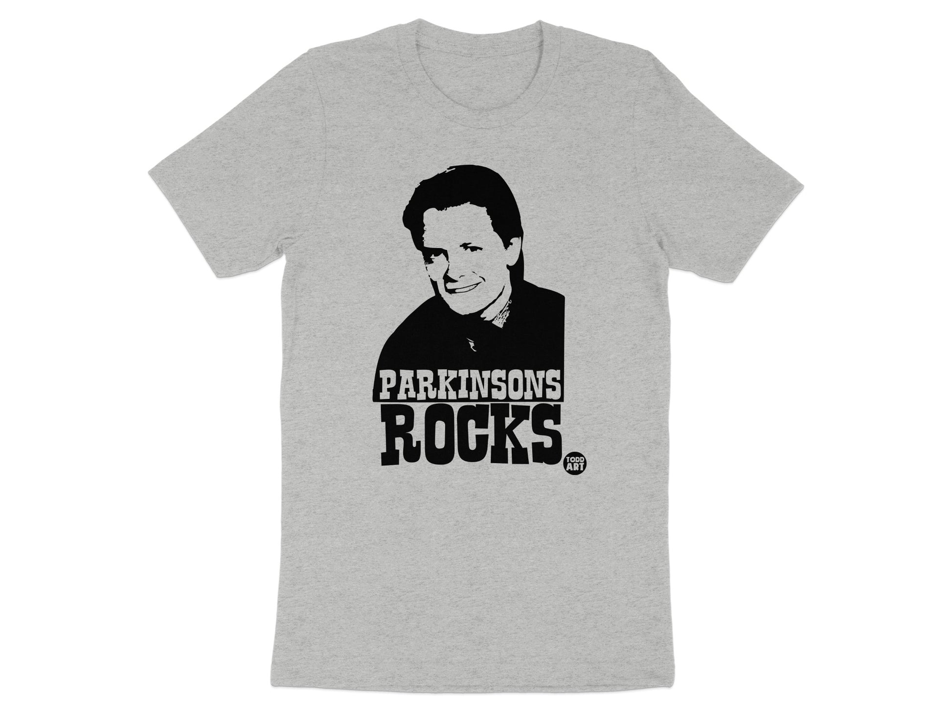 Parkinsons Rocks Shirt Featuring Iconic Portrait