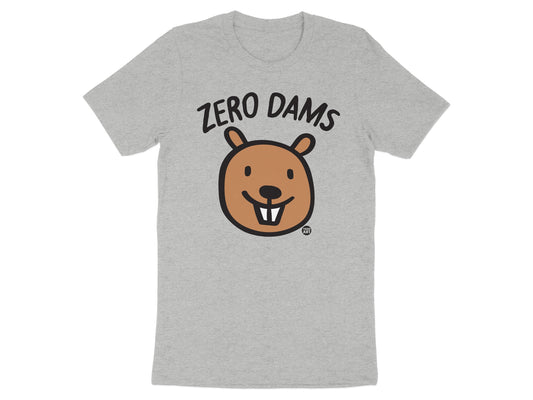 Funny Beaver Zero Dams Graphic T-Shirt product