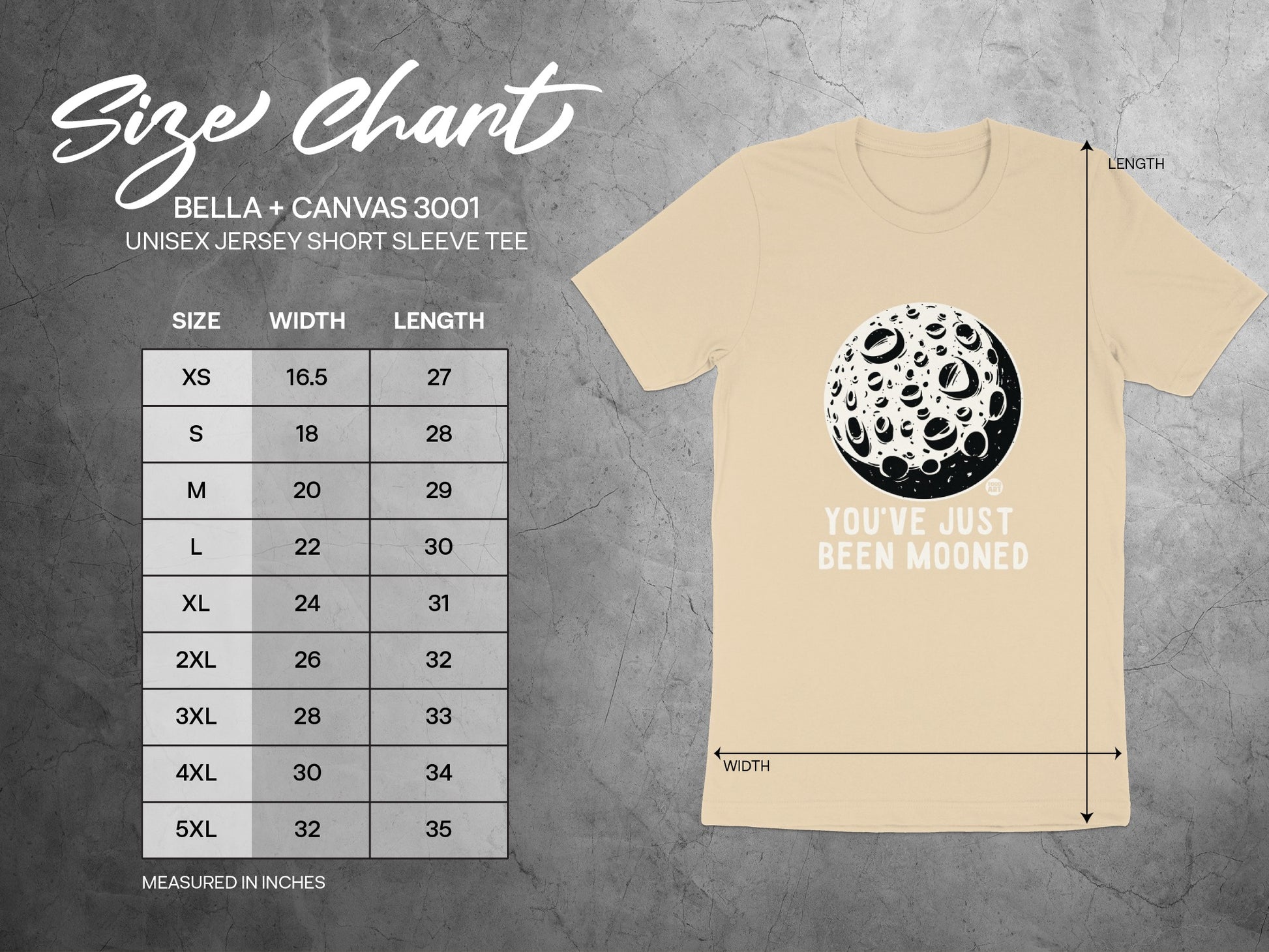 You've Just Been Mooned Unisex Jersey Short Sleeve Tee product