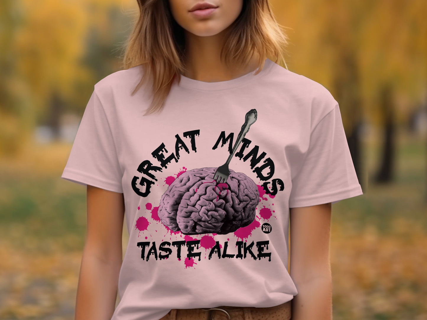Great Minds Taste Alike Graphic T-Shirt