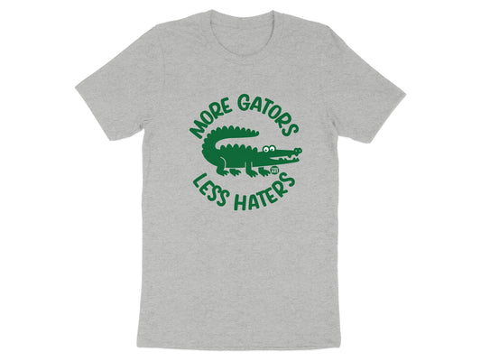 More Gators Less Haters Graphic Tee Shirt