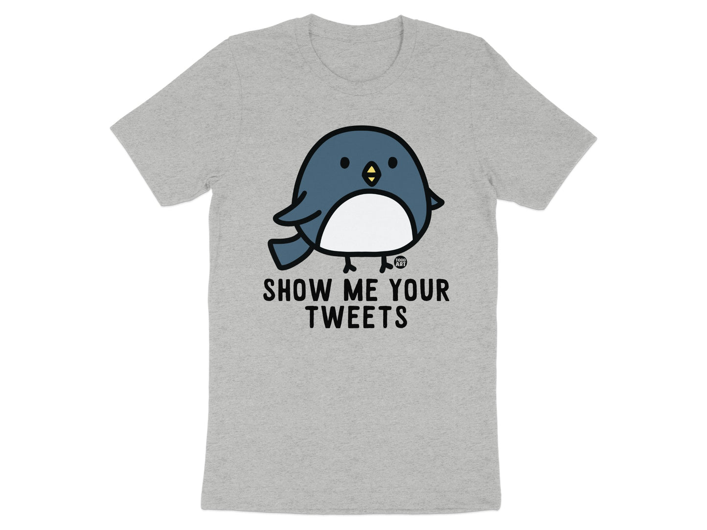 Show Me Your Tweets Bird Graphic Tee product type