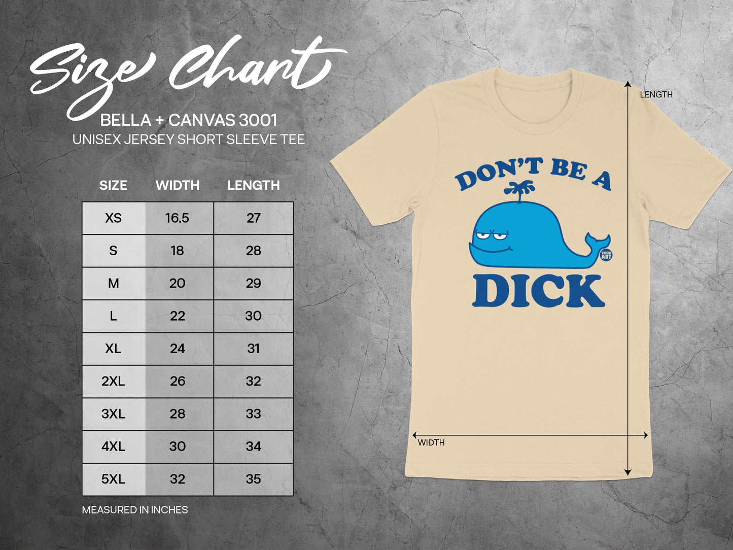Don't Be A Dick Unisex Jersey Short Sleeve Tee