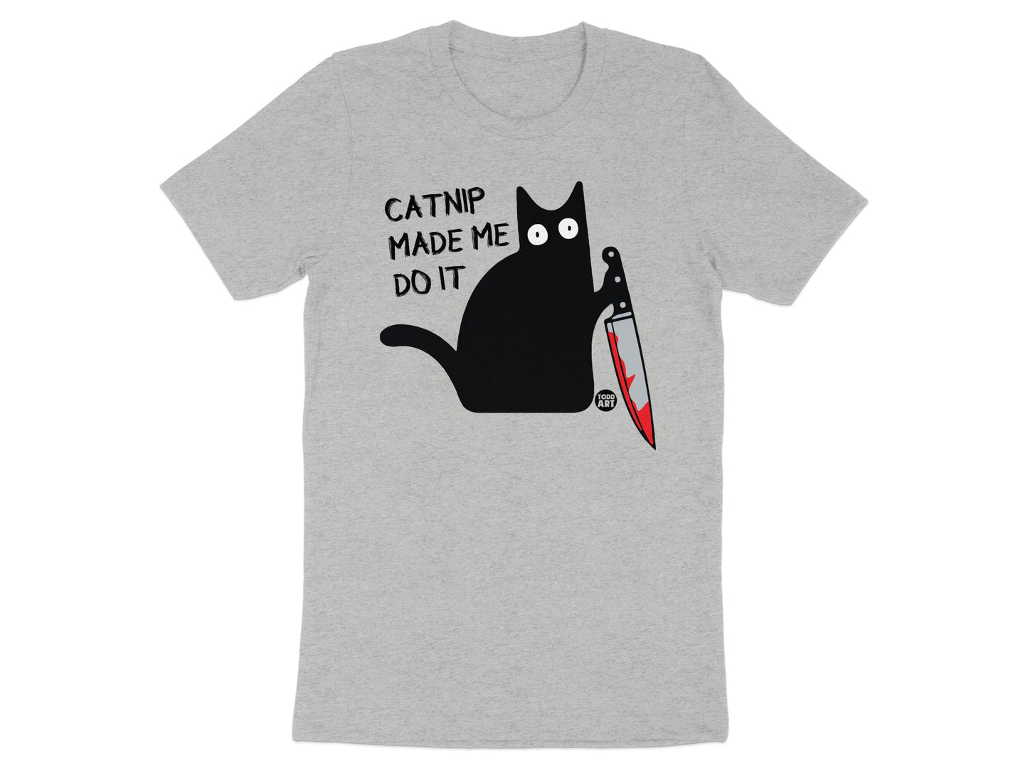 Catnip Made Me Do It Graphic T-Shirt product
