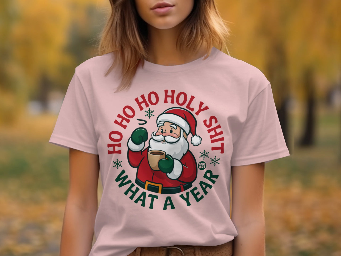 Ho Ho Ho Holy Shit What A Year T-shirt product