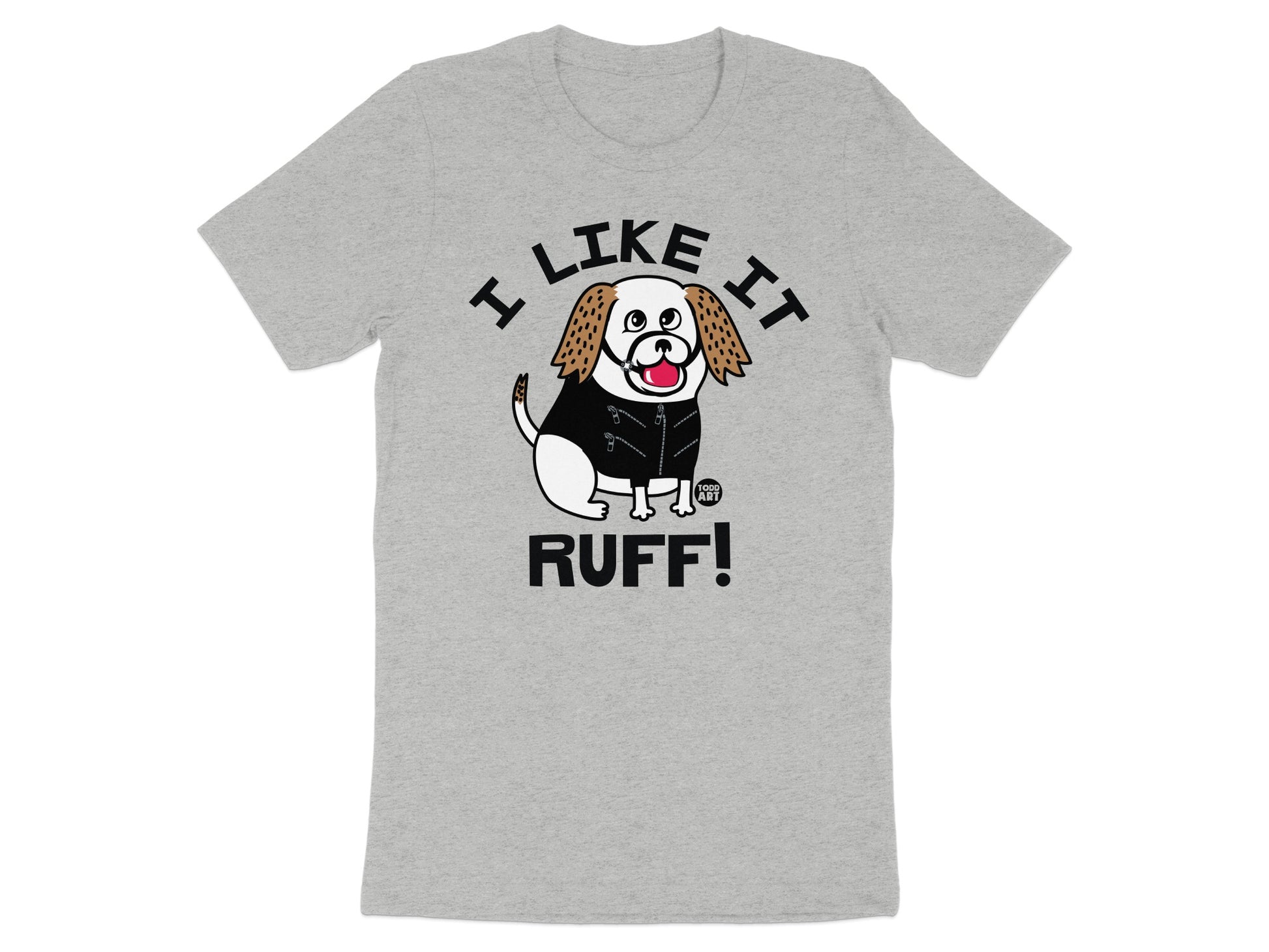 I Like It Ruff Graphic Printed Tee Shirt product