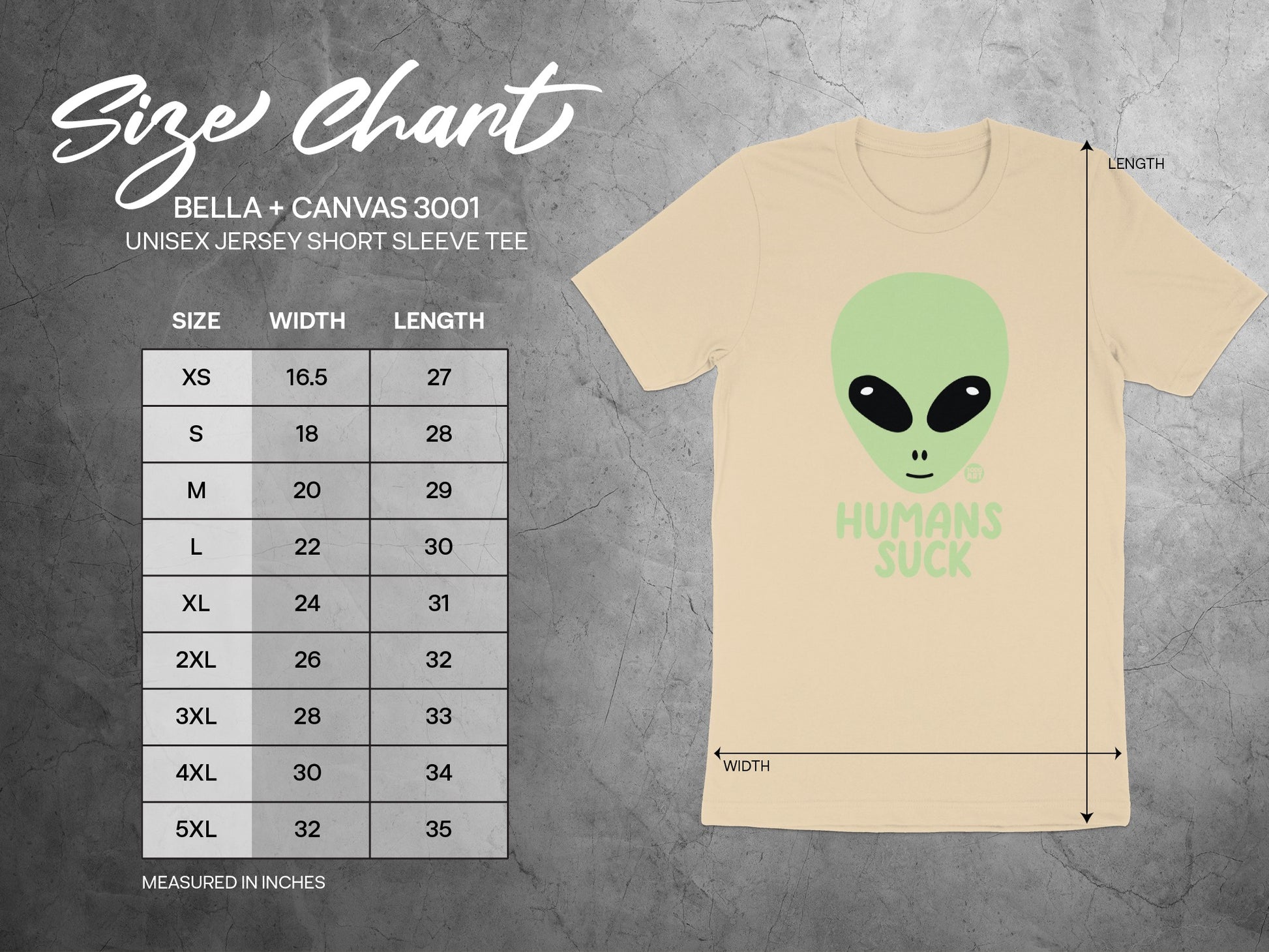 Alien Graphic Print Unisex Jersey Short Sleeve Tee product