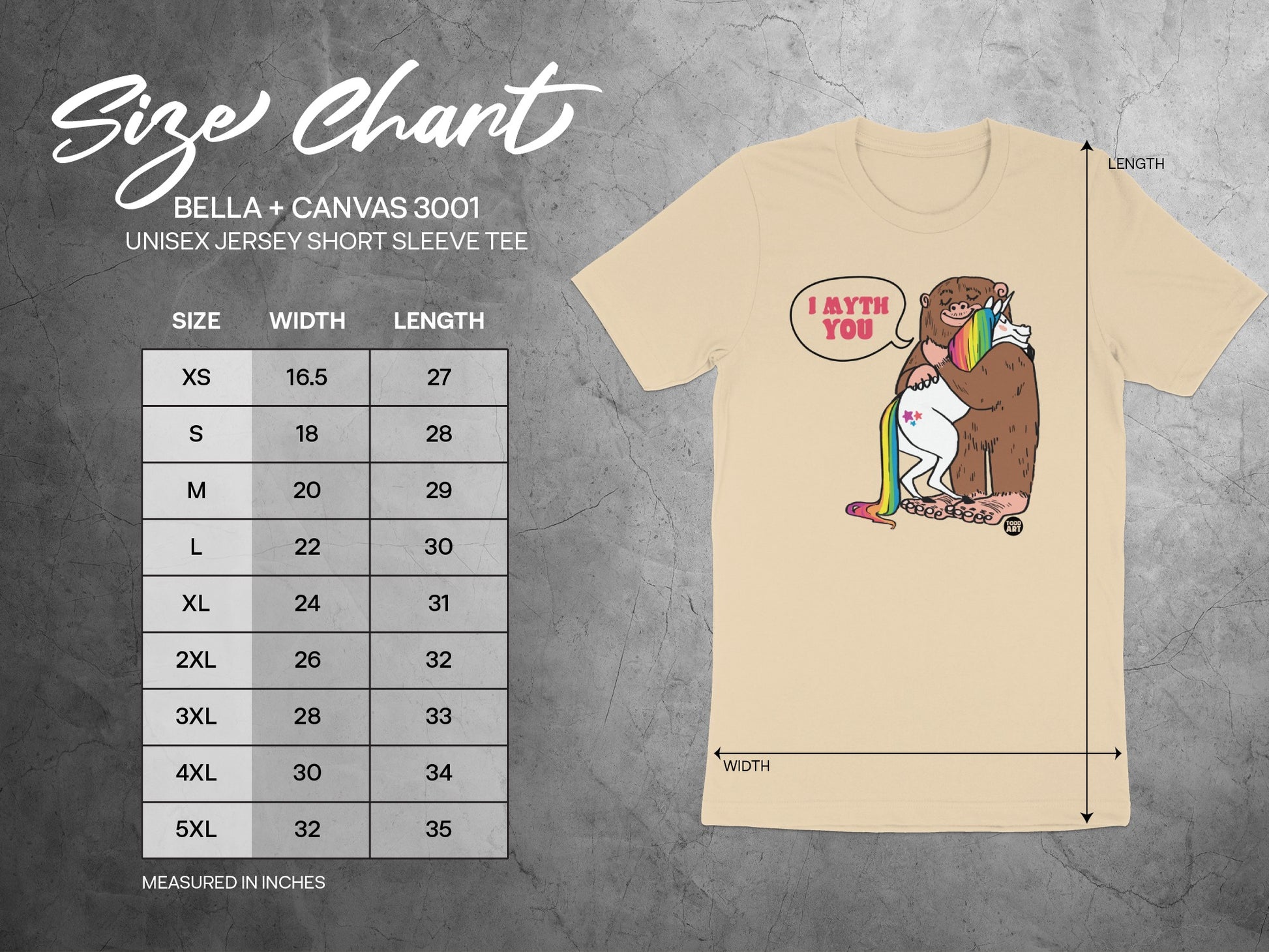 I Ayth You Bear Skateboard Rainbow Design Tee