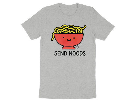 Send Noods Cute Graphic Tee Shirt for Fun Apparel