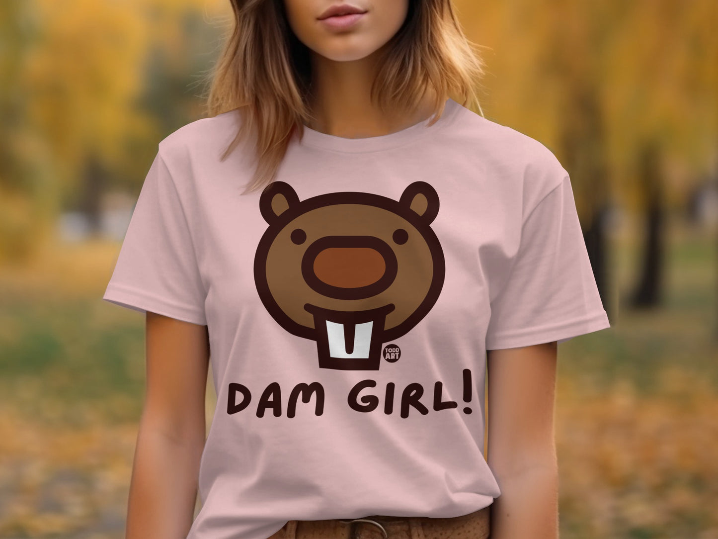Dam Girl Graphic Tee for Casual Wear Product